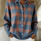 Camille | Plaid Cardigan