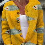 Anouk™ | Vintage Knit Cardigan Sweater