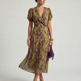 AUDREY | RELAXED FLORAL MIDI DRESS