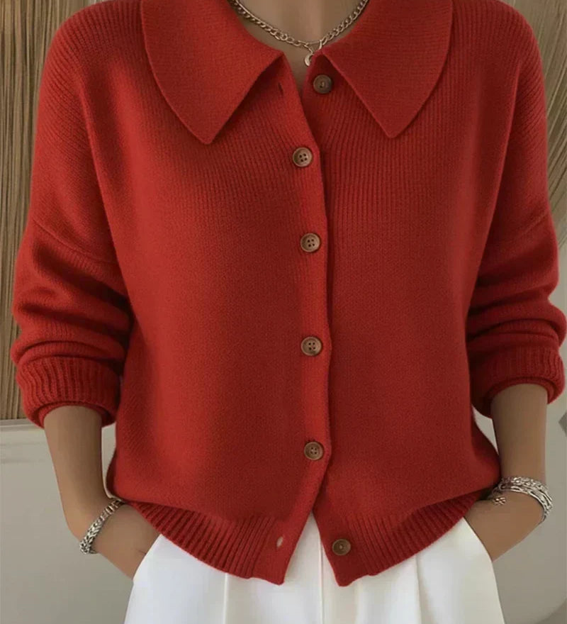Vespera | Button Collar Cardigan