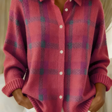 Camille | Plaid Cardigan