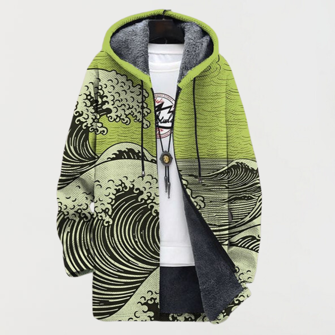 Lennox | Wavy Design Coat