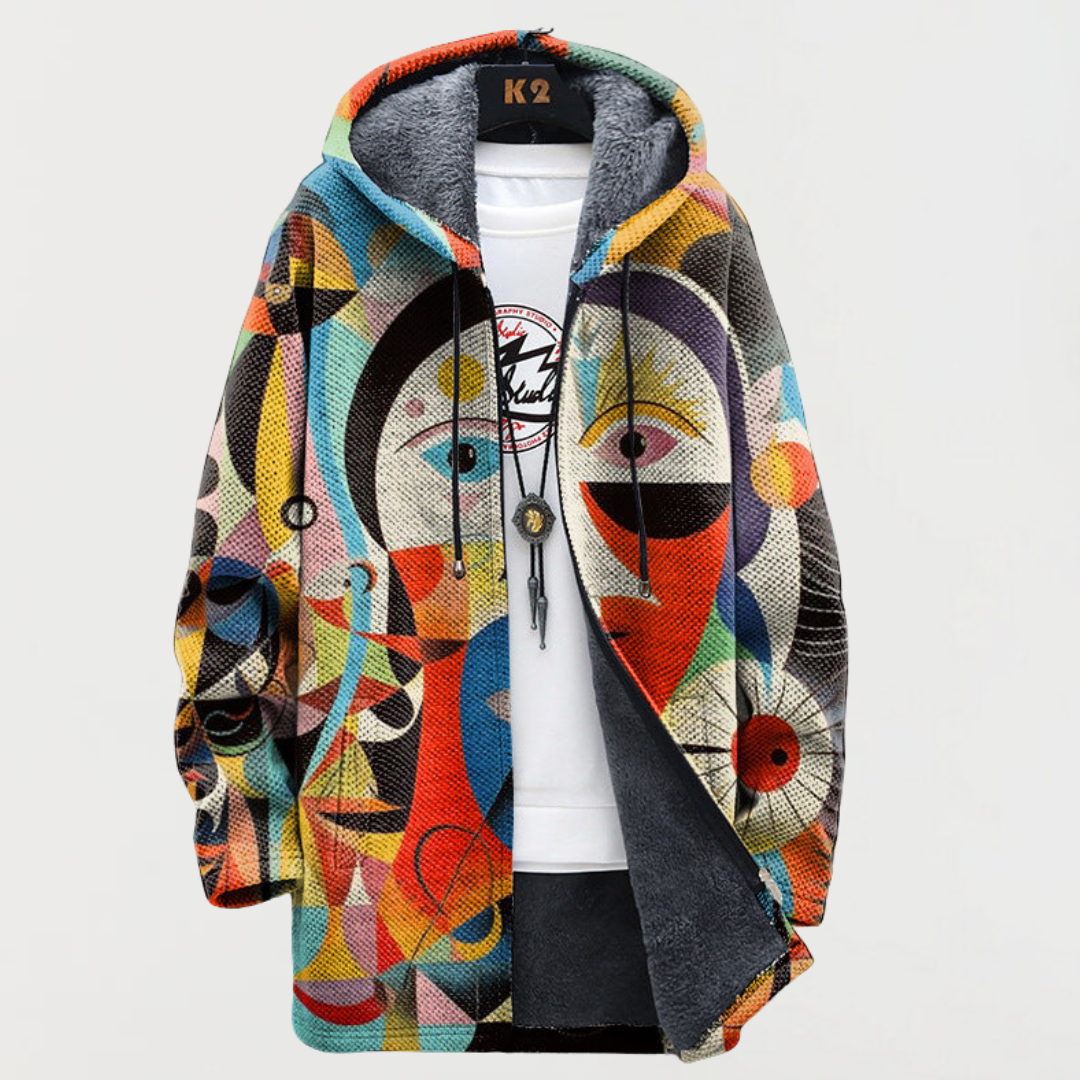 Morgan | Abstract Patterned Coat