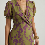 AUDREY | RELAXED FLORAL MIDI DRESS