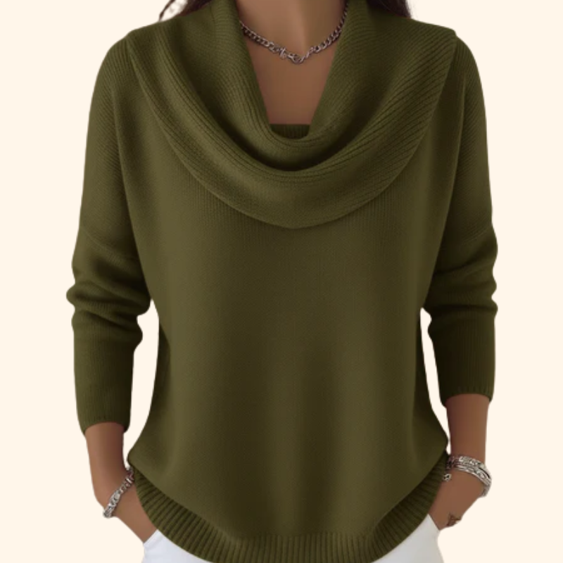 Juliette | Cowl Neck Jumper