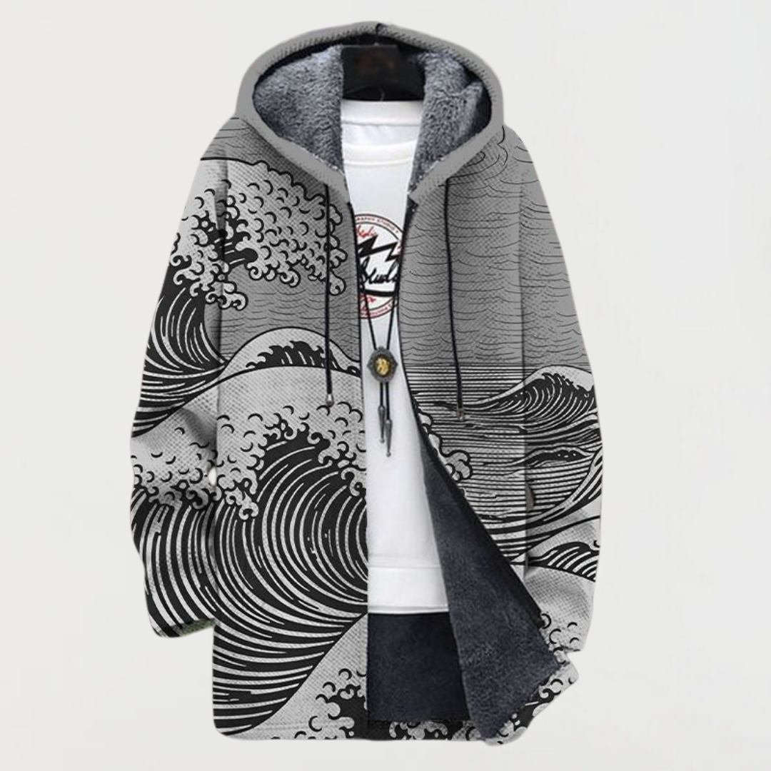 Lennox | Wavy Design Coat