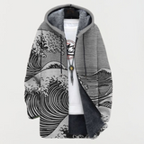 Lennox | Wavy Design Coat