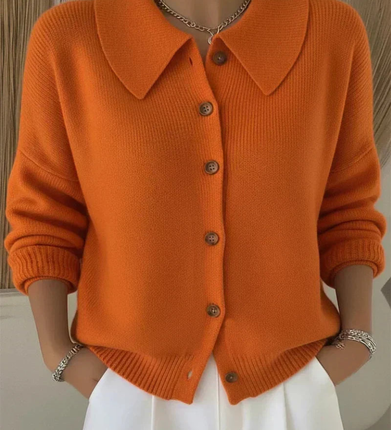 Vespera | Button Collar Cardigan
