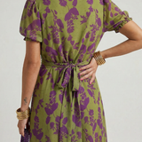 AUDREY | RELAXED FLORAL MIDI DRESS
