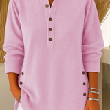 Neva | Button Henley Tunic