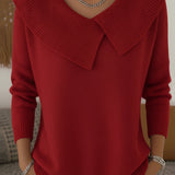 Sunnora | Warm Jumper with Soft Collar