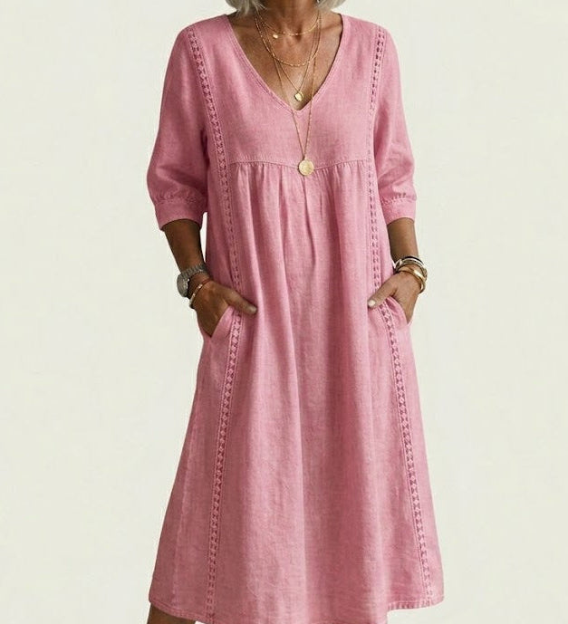 BARBARA | ELEGANT A-LINE MAXI DRESS