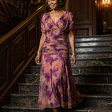 JANET | OFF-SHOULDER FLOW MIDI DRESS