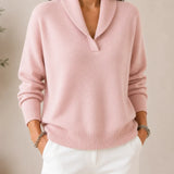 Soft V-Neck Jumper for Women