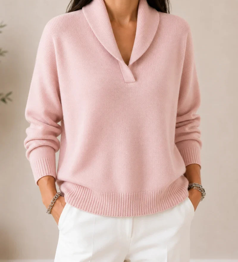 Soft V-Neck Jumper for Women