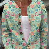 Foxfield™ | Women's Vintage Floral Cardigan