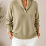 Soft V-Neck Jumper for Women