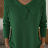 Sunnora | Warm Jumper with Soft Collar