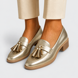 Céleste | Gouden loafers