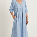 BARBARA | ELEGANT A-LINE MAXI DRESS