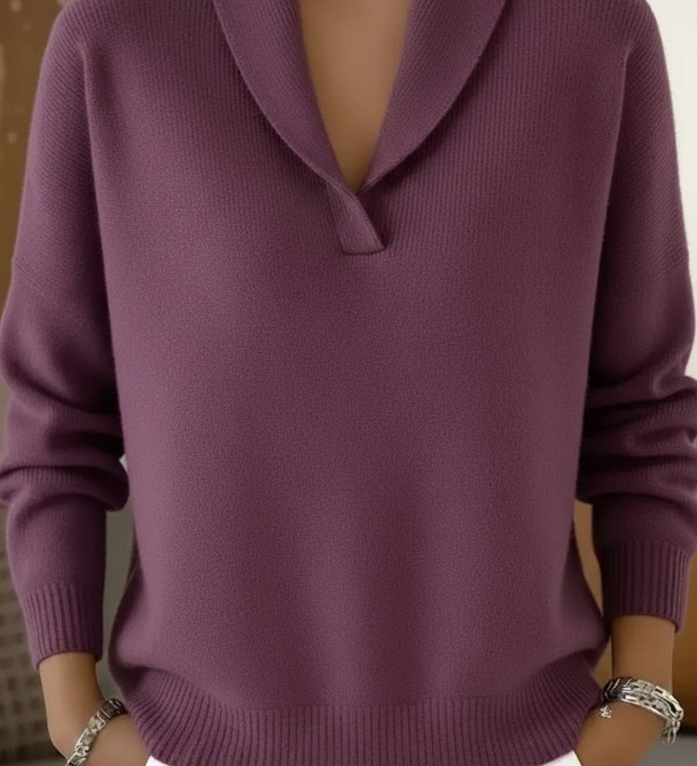 Antonine | V Neck Jumper