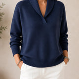 Soft V-Neck Jumper for Women