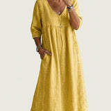 BARBARA | ELEGANT A-LINE MAXI DRESS
