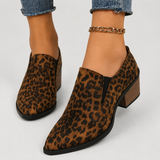 Angélique | Loafers met dierenprint