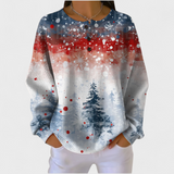 Jasmine - Cozy Christmas Sweater Featuring a Pine Design