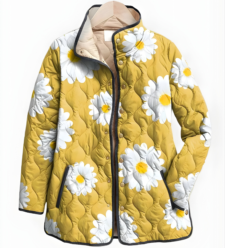Carter™ | Vintage Charming Floral Quilted Jacket