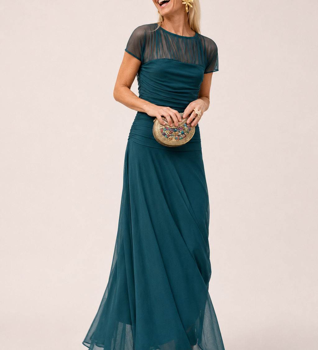 JEAN | CHIFFON MAXI DRESS