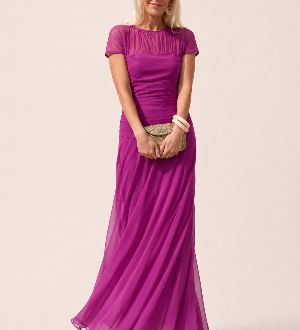 JEAN | CHIFFON MAXI DRESS