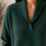 Soft V-Neck Jumper for Women