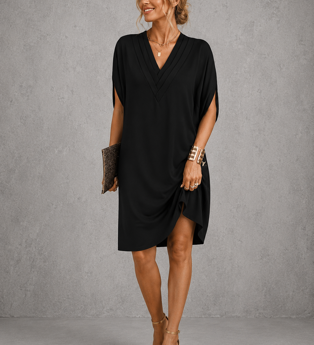 SUSAN | FLATTERING MIDI DRESS
