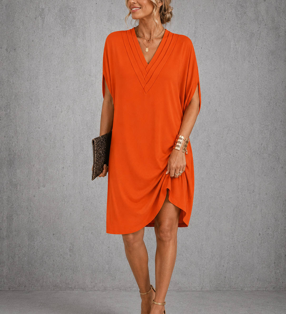 SUSAN | FLATTERING MIDI DRESS