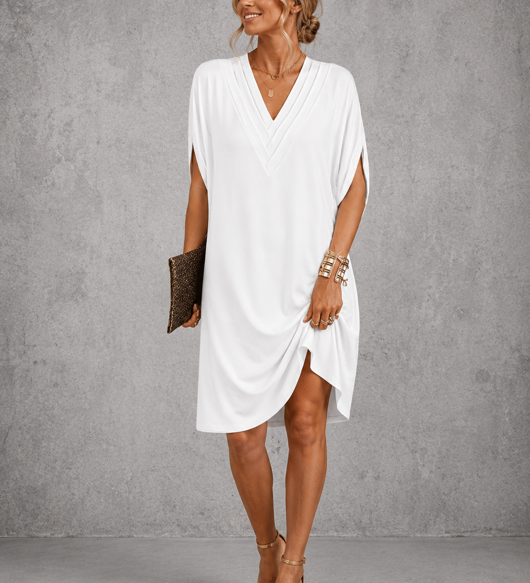 SUSAN | FLATTERING MIDI DRESS