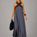VALERIE | CROSS-OVER MAXI DRESS