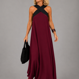VALERIE | CROSS-OVER MAXI DRESS