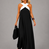 VALERIE | CROSS-OVER MAXI DRESS
