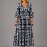 MARGARET | BOHEMIAN FLOW MIDI DRESS