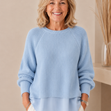 Layered-Look Jumper for Women