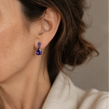 Stunning Amethyst Dangle Earrings