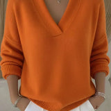 Vivelle | Relaxed V Neck Jumper