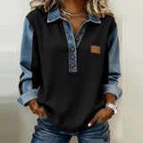 Margaux | Collared Button Pullover