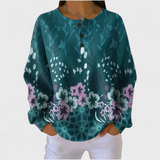 Roos - Floral Patterned Sweatshirt