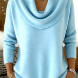 Juliette | Cowl Neck Jumper