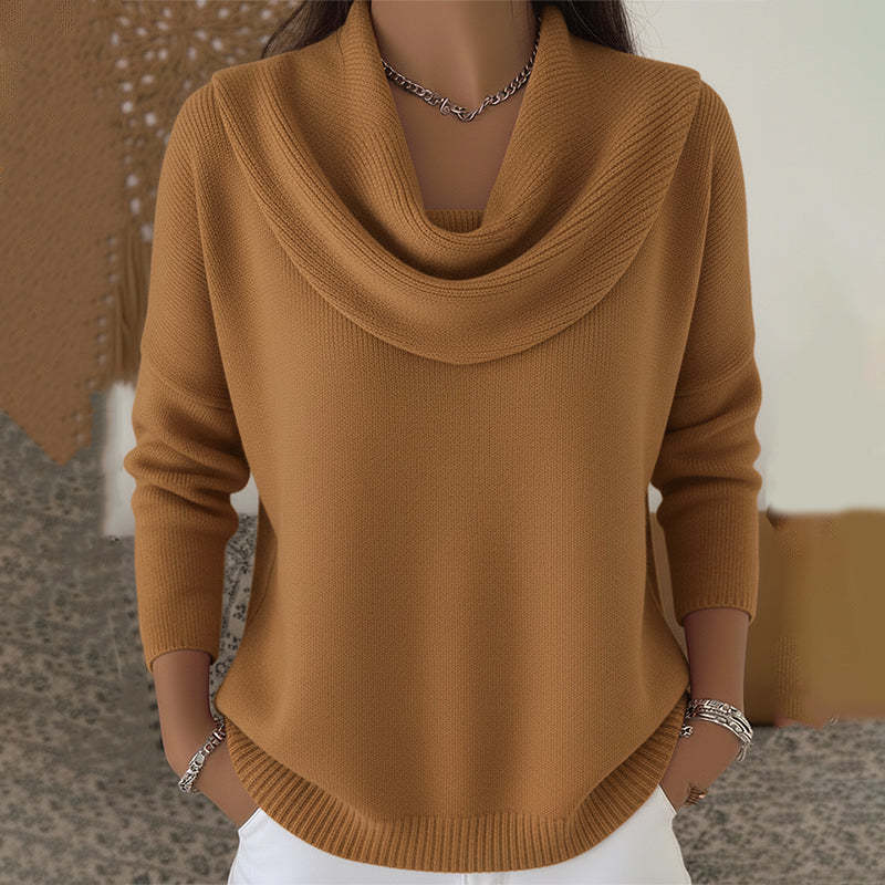 Cowl Neck Jumper for Women