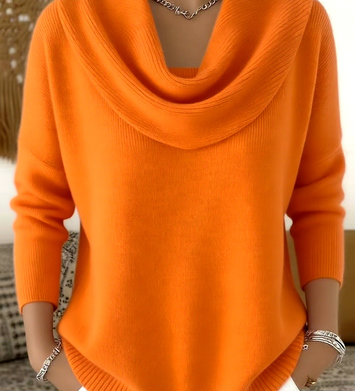 Juliette | Cowl Neck Jumper