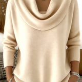 Cowl Neck Jumper for Women