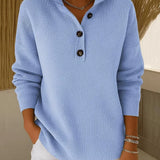 Florence | V Neck Polo Jumper